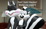 anthro blush duo female female_penetrated fur male male/female male_penetrating male_penetrating_female multicolored_body multicolored_fur penetration sex text papadragon69 looney_tunes warner_brothers penelope_pussycat pepe_le_pew domestic_cat felid feline felis mammal mephitid skunk striped_skunk 3d_(artwork) digital_media_(artwork) english_text hi_res