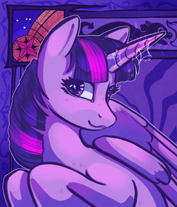 breath_powers elemental_manipulation female feral fire fire_breathing fire_manipulation horn looking_at_viewer smile smiling_at_viewer solo sparkles wings leaf-squidd friendship_is_magic hasbro my_little_pony mythology twilight_sparkle_(mlp) dragon equid equine mammal mythological_creature mythological_equine mythological_scalie scalie winged_unicorn bust_portrait hi_res portrait