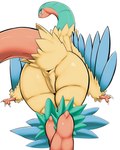 anus female genitals pussy raised_tail solo tail tail_anus thick_tail poisonsneksoffie nintendo pokemon archeops dinosaur dromaeosaurid fossil_pokemon generation_5_pokemon microraptor pokemon_(species) prehistoric_species reptile scalie theropod 4:5 absurd_res hi_res