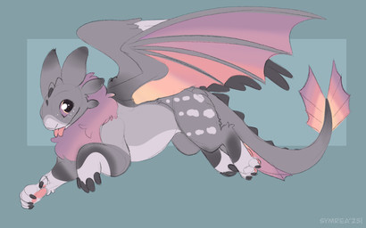 blep feathered_wings feathers fin looking_back membrane_(anatomy) membranous_wings solo tongue tongue_out toony transformation wings symrea mythology dragon mythological_creature mythological_scalie scalie 16:10 sketch widescreen