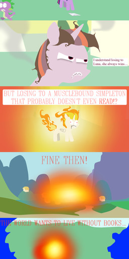 alpha_channel blonde_hair building bulk_biceps_(mlp) comic cutie_mark dialog door dragon earth english_text equine explosion female feral fire flames flaming_hair flaming_tail friendship_is_magic frown fur glowing grass green_eyes hair horn horse long_hair magic male mammal my_little_pony newspaper open_mouth outside pegasus plain_background planet pony purple_eyes purple_hair red_eyes scalie sharp_teeth sky smile space spike_(mlp) stars teeth text transparent_background twilight_sparkle_(mlp) unassuminguser window winged_unicorn wings
Rating: Safe
Score: 1
User: Deatron
Date: November 30, 2013