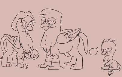 age_difference alternate_species beak beak_closed brown_background brown_beak brown_body brown_feathers brown_fur brown_hair brown_tail brown_wings chest_tuft eyelashes eyewear feathered_wings feathers female feral folded_wings fur glasses group hair larger_female larger_feral larger_male male medium_hair mouth_closed neonate no_pupils older_female older_feral older_male open_mouth open_smile paws quadruped raised_foot round_glasses simple_background sitting size_difference smaller_feral smaller_male smile smiling_at_viewer smug_grin tail trio tuft wings young young_feral young_male younger_feral younger_male insert-thenewbl-here family_guy hasbro my_little_pony mythology lois_griffin peter_griffin stewie_griffin avian gryphon mythological_avian mythological_creature 2025 crossover digital_drawing_(artwork) digital_media_(artwork) english_description sketch father_(lore) father_and_child_(lore) father_and_son_(lore) mother_(lore) mother_and_child_(lore) mother_and_son_(lore) parent_(lore) parent_and_child_(lore) parent_and_son_(lore) son_(lore)