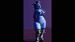 animal_print blue_body bound choker clothing cow_print cowbell curvy_figure female glowing glowing_eyes hands_tied hooves horn jewelry kneeling legwear lingerie necklace not_furry smile solo standing tail tail_motion tailwag tendrils tongue tongue_out underwear platygon blizzard_entertainment warcraft draenei humanoid 16:9 3d_(artwork) 3d_animation animated digital_media_(artwork) no_sound short_playtime webm widescreen