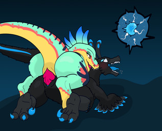 ahegao animal_genitalia animal_penis animal_vulva bite bite_neck black_body black_feathers blue_background blue_body blue_claws blue_eyeshadow blue_feather_hair blue_feathers blue_tongue blush claws doggystyle dominant dominant_male duo eyeshadow feathers feet female female_penetrated feral feral_on_feral from_behind_position genitals green_body green_feather_hair green_feathers grey_body grey_feather_hair grey_feathers grey_feet grey_snout heart_egg heart_eyes heart_symbol impregnation impregnation_view looking_pleasured makeup male male/female male_dominating_female male_penetrating male_penetrating_female neck_bite orange_eyes ovum penetration penis pink_penis pink_tongue sex shadow sickle_claw simple_background sperm_dominating_ovum submissive submissive_female teeth toe_claws tongue tongue_out vulva yellow_underbelly therealmessyroomguy1 lumina_(therealmessyroomguy1) dinosaur dromaeosaurid feathered_dinosaur feathered_scalie prehistoric_species reptile saurischian scalie theropod velociraptor hi_res