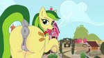 animal_genitalia animal_pussy anus apple equine_anus equine_genitalia equine_pussy female feral food fruit genitals plant puffy_anus pussy solo friendship_is_magic hasbro my_little_pony apple_fritter_(mlp) fritter_(mlp) equid equine horse mammal pony absurd_res hi_res