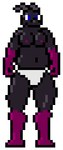 anthro areola blue_eyes blush bodily_fluids breasts clean_diaper clothed clothing dark_body dark_scales dark_skin diaper exposed_breasts female genital_fluids grey_horn horn purple_areola purple_calves purple_forearms scales slightly_chubby slightly_chubby_female solo standing unclean_diaper urine used_diaper watersports wearing_diaper wet_diaper wetting wetting_diaper pixel-v mythology lianna_(pixel-v) dragon mythological_creature mythological_scalie scalie animated digital_media_(artwork) low_res pixel_(artwork) pixel_animation short_playtime