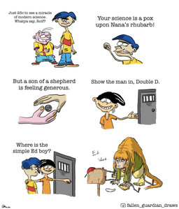 after_transformation body_horror bound chain clothed clothing coin dialogue discarded_clothing door duo empty_eyes female feral fur fusion male merge_tf merging quarter scam sign simple_background solo text what_has_science_done white_background fallen_guardian2 cartoon_network ed_edd_n_eddy fullmetal_alchemist ed_(eene) edd_(eene) eddy_(eene) nina_tucker rolf_(eene) sarah_(eene) canid canine human humanoid hybrid mammal monster absurd_res english_text hi_res