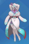 anthro anthrofied big_breasts blue_eyes breasts clothed clothing female huge_breasts legwear looking_at_viewer not_furry pokemorph simple_background solo yellow_sclera freepancakes nintendo pokemon hedi_(echovalia) froslass generation_4_pokemon ghost humanoid pokemon_(species) spirit 2021 2:3 absurd_res digital_media_(artwork) hi_res