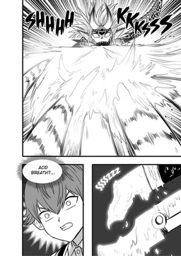 acid_saliva anthro dialogue duo evolved_raptora fancomic female fight horn long_ears male monster_girl_(genre) sharp_teeth spitting tail teeth text worried_look saizuart one-punch_man one_(manga) raptora animal_humanoid human humanoid lizard_humanoid mammal monster reptile reptile_humanoid scalie scalie_humanoid comic english_text hi_res