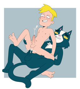 anal anal_orgasm anal_penetration anthro anthro_penetrating anthro_penetrating_human balls blonde_hair bodily_fluids body_hair chest_hair cum cum_in_ass cum_inside dominant duo ejaculation erection genital_fluids genitals hair hands-free human_on_anthro human_penetrated humanoid_genitalia humanoid_penis interspecies larger_dom looking_pleasured male male/male male_penetrated male_penetrating male_penetrating_male nude orgasm penetration penile penile_penetration penis penis_in_ass sex simultaneous_orgasms size_difference sweat yellow_sclera enookie final_space avocato gary_goodspeed felid human mammal ventrexian absurd_res digital_media_(artwork) hi_res source_request