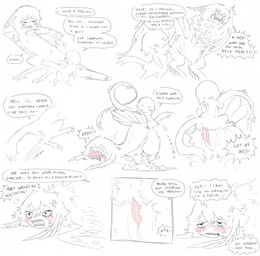 ^_^ ambiguous_gender angry animal_genitalia animal_penis black_eyes blush blush_lines blush_stickers bodily_fluids cloacal cloacal_penetration covering covering_mouth cross-popping_vein dialogue dot_eyes duo embarrassed eyes_closed feathered_wings feathers feral feral_on_bottom feral_on_feral feral_on_top feral_penetrated feral_penetrating feral_penetrating_feral fluffy fluffy_tail flustered genital_fluids genitals gesture hair interspecies larger_feral larger_male larger_penetrated larger_sub looking_at_another looking_back male male/male male_on_bottom male_on_top male_penetrated male_penetrating male_penetrating_male mouthless neck_tuft nervous nervous_sweat noseless on_bottom on_top one_eye_closed open_mouth open_smile penetration penile penile_penetration penis penis_in_cloaca pink_penis questionable_consent semi-anthro sex sharp_teeth simple_background simple_eyes sitting size_difference smaller_ambiguous smile solid_circle_eyes speech_bubble submissive surprised sweat tail talking_to_another tapering_penis teeth text tuft upper_teeth_only waving waving_hand white_background white_body wings jejejunum european_mythology greek_mythology mythology wither_(jejejunum) avian fraid_(species) harpy mythological_avian mythological_creature nethermare 2026 comic digital_drawing_(artwork) digital_media_(artwork) english_description english_text firealpaca_(artwork) greyscale hi_res monochrome