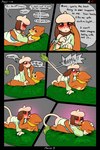 anthro blush bodily_fluids crying dialogue duo female heart_symbol kissing love male male/female romantic romantic_couple tears text mr.smile nintendo pokemon kai_(mr.smile) mimi_(mr.smile) buizel generation_2_pokemon generation_4_pokemon pokemon_(species) smeargle 2:3 absurd_res comic english_text hi_res