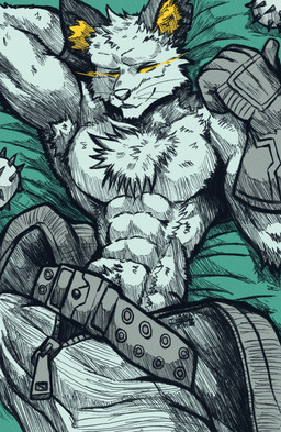 5_fingers abs abstract_background anthro barazoku bed bedroom_eyes biceps biped black_nose body_hair bulge cheek_tuft chest_tuft clothed clothing countershade_fur countershading facial_tuft fingers first_person_view fluffy front_view fur furniture gloves hairy_armpits hand_behind_head handwear inner_ear_fluff jacket looking_at_viewer lying male muscular muscular_anthro muscular_male narrowed_eyes navel notched_ear on_back open_clothing open_topwear open_vest partially_clothed pecs pupils seductive simple_background snout solo spikes teeth thick_thighs topwear tuft undressing_self vest yellow_eyes jwbash epic_games fortnite fennix_(fortnite) canid canine fox mammal red_fox true_fox absurd_res hi_res watermark