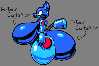 anthro anthrofied big_breasts big_butt biped blue_body breasts butt curvy_figure directional_arrow featureless_breasts female glistening glistening_body glistening_breasts glistening_butt glistening_thighs grey_background huge_breasts huge_butt hyper hyper_breasts hyper_butt machine metallic_body multicolored_body narrowed_eyes side_view simple_background solo standing tail text thick_thighs faucyv capcom evil_container mega_man_(series) fan_character friender_(faucyv) android canid canine friender_(mega_man) mammal robot robot_anthro 2025 cel_shading colored digital_drawing_(artwork) digital_media_(artwork) english_text meme portrait restricted_palette shaded three-quarter_portrait