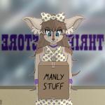 1:1 2019 accessory anthro badger bandi_(character) blue_eyes bow_(feature) bow_accessory bow_ribbon box brown_body brown_fur brown_hair centered_hair_bow chest_tuft clothing container cute_fangs dress eyelashes fangs female feminization flat_chested floral floral_clothing floral_dress floral_pattern floral_print flower flower_accessory flower_bow flower_hair_accessory freckles fur hair hair_accessory hair_bow hair_ribbon heart_nose heart_symbol hybrid inner_ear_fluff jewelry long_hair makeup mammal markings mustelid musteline pattern_accessory pattern_bow pattern_clothing pattern_dress plant ribbons solo stripes teeth text tuft whiskers zoel_no_one