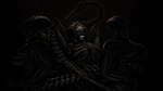 big_breasts black_body breasts claws eyeless fangs featureless_breasts female group heart_symbol open_mouth teeth teratophilia thick_thighs trio adriandustred alien_(franchise) excella fan_character alien humanoid xenomorph 16:9 3d_(artwork) digital_media_(artwork) hi_res widescreen