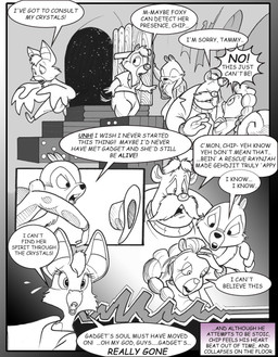 angry anthro bodily_fluids bomber_jacket breasts buckteeth clothing crying dialogue dice disbelief doorway eyelashes facial_hair fedora female group grunting hair hat headgear headwear heartbeat male mustache night ponytail sad stairs star sweat tears teeth throwing_object what chris_fischer chip_'n_dale_rescue_rangers disney chip_(disney) dale_(disney) foxglove monterey_jack_(cdrr) tammy_squirrel bat chipmunk ground_squirrel mammal mouse murid murine rodent sciurid tree_squirrel hi_res