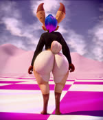 ambiguous_gender anthro big_butt bouncing_butt butt butt_jiggle femboy hair huge_butt jiggling looking_at_viewer looking_back nude presenting presenting_hindquarters solo tail teasing teasing_with_butt thick_thighs wide_hips susfin hobkin hobkin_redux mammal 3d_(artwork) 3d_animation absurd_res animated blender_(artwork) digital_media_(artwork) hi_res webm