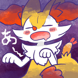 ambiguous_anthro ambiguous_gender anthro arms_out blush blush_stickers bodily_fluids drooling eyes_closed food front_view open_mouth saliva shrimp_(food) simple_background sleepwalking solo text annyui0611 nintendo pokemon braixen canid generation_6_pokemon mammal pokemon_(species) 1:1 2024 digital_drawing_(artwork) digital_media_(artwork) half-length_portrait hi_res japanese_description japanese_text portrait translated translated_description