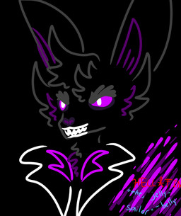 anthro hellatin male solo atlyss fan_character poon_(atlyss)