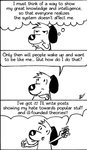 anthro cellphone dialogue electronics holding_object humor male phone simple_background solo text el_senor_erizo diogenes canid canine canis domestic_dog mammal comic english_text hi_res monochrome