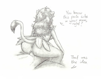 adult_on_young age_difference anthro anus bodily_fluids breasts butt clothed clothing cum cum_from_vagina cum_in_vagina cum_inside dialogue duo erection female female_penetrated fingers from_behind_position fur genital_fluids genitals impregnation incest_impregnation leaf_clothing lying male male/female male_penetrating male_penetrating_female nude older_penetrated on_back parent_incest penetration penile penile_penetration penis sex simple_background size_difference son_cumming_in_mother son_impregnating_mother son_penetrating_mother tail text vaginal vaginal_penetration vulva young young_anthro young_male young_penetrating meowmere felid lion mammal pantherine english_text hi_res monochrome incest_(lore) mother_(lore) mother_and_child_(lore) mother_and_son_(lore) parent_(lore) parent_and_child_(lore) parent_and_son_(lore) son_(lore)