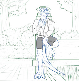 anthro big_bulge bulge casual_clothing clothed clothing detailed_bulge hand_on_bulge hand_on_chest hoodie huge_bulge leaning leaning_backward male park presenting public raised_leg revealing_outfit seductive skimpy solo suggestive teasing teasing_viewer tight_bulges tight_clothing tight_underwear topwear underwear conditional_dnp samagthrav2 bandai_namco digimon ceasar_(samagthrav2) digimon_(species) flamedramon hi_res