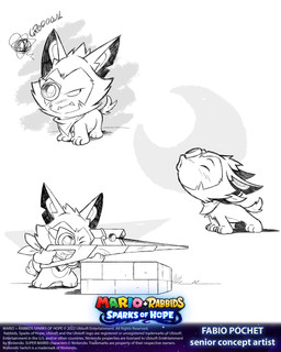 3_toes 4_fingers all_fours annoyed anthro black_eyes cheek_tuft closed_frown copyright_symbol eyes_closed facial_tuft feet fingers fluffy fluffy_tail frown fur grass growling holding_sniper_rifle howl kerchief male male_anthro mouth_closed neckerchief neckwear noseless notched_ear plant simple_background solo symbol tail text toes tuft tusks wall_(structure) white_background white_body white_fur white_kerchief white_neckerchief year fabio_pochet raving_rabbids rayman_(series) ubisoft lone_wolf_(mario_plus_rabbids) canid canine canis hybrid lagomorph mammal rabbid wolf 2023 4:5 absurd_res artist_name digital_drawing_(artwork) digital_media_(artwork) english_description english_text hi_res multiple_images official_art shaded