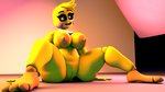 anthro areola beakless bib breasts female genitals looking_at_viewer machine nipples non-mammal_breasts non-mammal_nipples nude orange_areola presenting presenting_pussy pussy sitting smile solo spread_legs spreading yellow_body geometryboymejia five_nights_at_freddy's five_nights_at_freddy's_2 scottgames toy_chica_(fnaf) animatronic avian bird chicken galliform gallus_(genus) phasianid robot 16:9 3d_(artwork) digital_media_(artwork) hi_res widescreen