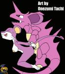 anthro anthrofied balls black_background breasts duo female genitals male male/female penis pokemorph simple_background onezumi_tachi surfing_charizard third-party_edit nintendo pokemon generation_1_pokemon nidoking pokemon_(species) rattata animated short_playtime