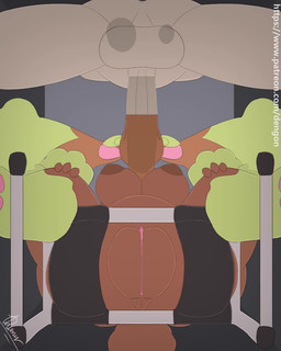abdominal_bulge anthro balls balls_deep belly big_balls big_butt bodily_fluids bottom_view butt chair cum cum_from_mouth cum_in_mouth cum_in_throat cum_inflation cum_inside cum_on_ground deep_throat drinking drinking_cum dripping duo female furniture genital_fluids genitals inflation leaking_cum male male/female on_chair oral oral_penetration pawpads penetration penis plump_labia puffy saliva saliva_drip saliva_on_penis saliva_string simple_background sitting sitting_on_chair swallowing thick_thighs throbbing throbbing_balls throbbing_penis vaginal_fluids vulva dengon nintendo pokemon generation_4_pokemon human lopunny mammal pokemon_(species) 2d_animation 4:5 animated frame_by_frame no_sound short_playtime video