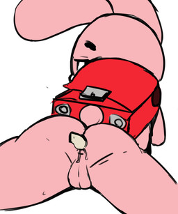 anal anthro backpack backpack_only black_eyebrows bodily_fluids butt disembodied_tongue eyebrows female female_anthro genitals half-closed_eyes looking_at_viewer looking_back looking_back_at_viewer lying narrowed_eyes nude nude_anthro nude_female on_front oral rear_view red_backpack rimming saliva scut_tail sex short_tail simple_background solo_focus spread_legs spreading tail tongue vulva white_background young young_anthro young_female vono cartoon_network the_amazing_world_of_gumball anais_watterson lagomorph leporid mammal rabbit 2023 colored digital_drawing_(artwork) digital_media_(artwork) flat_colors hi_res portrait three-quarter_portrait