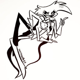 4_arms anthro black_sclera boots bottomwear chest_tuft cloak clothed clothing container cup fangs footwear gloves handwear heterochromia holding_container holding_cup holding_object long_sleeves male multi_arm multi_limb open_mouth open_smile pants pupils shirt shoes smile smiling_at_viewer solo teeth topwear tuft white_pupils 90percentdenny hazbin_hotel hellaverse inktober angel_dust arachnid arthropod demon spider vampire 1:1 2019 monochrome