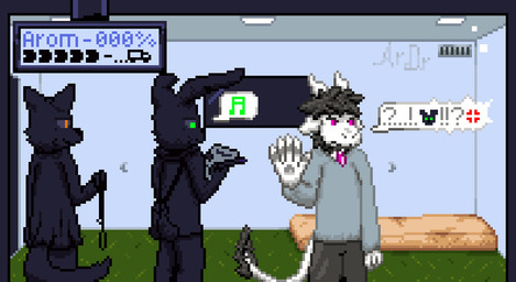 anthro bdsm bowl brainwashing collar container contract grass horn inside leash male ownership pet_bed pet_bowl petplay plant roleplay text trapped aromishedreamer aromdreamer rushkos_(ardr-bpc) shaddy canid canine fox lagomorph leporid mammal rabbit digital_media_(artwork) hi_res pixel_(artwork) russian_description russian_text story story_in_description