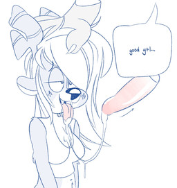 after_oral after_orgasm after_sex anthro anthro_on_anthro antlers arm_tuft big_breasts bodily_fluids breasts chest_tuft cleavage clothed clothing cum cum_on_tongue cum_string dialogue duo erection fangs female female_focus freckles fully_clothed genital_fluids good_girl hair hand_on_head horn lidded_eyes long_hair looking_pleasured male male/female mismatched_sexual_dimorphism open_mouth simple_background solo_focus speech_bubble teeth text tongue tongue_out tuft wolfplush riley_(wolfplush) deer mammal 2025 english_text hi_res trans_(lore) trans_woman_(lore)