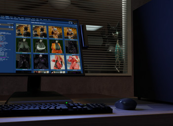 against_surface against_window animal_genitalia animal_penis anthro big_penis black_body black_fur black_hair blue_penis bodily_fluids bone breasts canine_genitalia canine_penis computer cum cum_on_penis dim_lighting electronics fur genital_fluids genitals glowing glowing_eyes gynomorph hair inside intersex knot looking_at_viewer looking_through looking_through_window nipples office on_glass penis penis_on_glass skull skull_head solo text teknotyk chocoscorner_(modeler) monolitwec_(modeler) nottanj_(modeler) scrag_(modeler) e621 nintendo pokemon scp_foundation sega sonic_the_hedgehog_(series) mal0 rouge_the_bat scp-1471-a scp-1471-a_(monolitwec) scp-1471-a_(scrag) blaziken canid canine cryptid generation_3_pokemon mal0_(species) mammal pokemon_(species) 3d_(artwork) absurd_res blender_(artwork) digital_media_(artwork) e621_post_recursion english_text hi_res