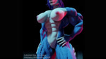 abs anthro big_breasts big_muscles blue_body blue_fur breasts female fur growth hair huge_muscles muscle_growth muscular muscular_anthro muscular_female nipples nude solo hopeywolf hutska_(artist) hopey canid canine canis mammal wolf 16:9 3d_(artwork) animated digital_media_(artwork) hi_res high_framerate no_sound pillarbox short_playtime webm widescreen