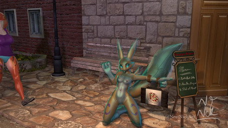 anthro black_body black_fur blue_eyes bound breast_grab breasts clothed clothing countershade_torso countershading encasement female fondling fur gaping gaping_vagina genitals gesture green_eyes group hand_gesture hand_on_breast immobile immobilization kneeling looking_aside looking_at_another looking_away male male/female menu nipples nude orange_body orange_skin outside pointing public public_nudity questionable_consent resin small_breasts smile topless translucent trio vulva walking white_body white_countershading yellow_body yellow_fur neatnick alargewoodenbadger_(modeler) kespr_(modeler) petruz_(modeler) bandai_namco digimon canid cobra digimon_(species) domestic_cat felid feline felis mammal renamon reptile scalie snake 16:9 2022 3d_(artwork) 3d_animation animated digital_media_(artwork) long_playtime no_sound video widescreen