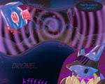 anal anal_penetration bodily_fluids bulge collar cum cum_in_ass cum_inside erection fellatio first_person_view gag gagged genital_fluids genitals hypnosis hypnotic_visor latex liquid_latex lock_bulge male mind_control null_bulge oral oral_penetration penetration penile penis revenge sex speech_bubble spreading surprise teasing text toy unlocking riggedreded nintendo pokemon ceph_(almightyparafox) generation_4_pokemon lucario pokemon_(species) 2024 english_text hi_res