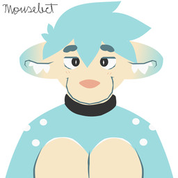 aged_up anthro black_collar black_eyes blue_body blue_eyebrows blue_fur blue_hair blush blush_lines collar collar_only dipstick_ears ear_markings ears_aside eyebrows front_view fur hair inner_ear_fluff looking_at_viewer male markings mouthless multicolored_ears nude pink_nose simple_background solo spots spotted_markings tan_body tan_fur tuft wearing_collar white_background white_body white_fur white_inner_ear_fluff white_marks white_tuft mouselect alezxy mammal mouse murid murine rodent 1:1 digital_drawing_(artwork) digital_media_(artwork) digital_painting_(artwork) icon painting_(artwork)