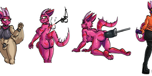 anal anthro ball_gag bdsm bondage boots bottomwear bound breasts bulge_in_face buttplug cage catherer chastity_cage chastity_device clothing dildo disguise encasement exhibitionism female flat_cage footwear gag gagged genitals gloves handwear herm high_heels implied_permanent intersex laser latex leather legwear machine mask masking penetration penetration_from_behind penis permanent plug plug_(sex_toy) public sex_toy shoes silicone skinsuit skirt stuck suit suiting sweater thigh_boots thigh_highs tight_clothing topwear tube winter bkahsf mythology canid canine dragon fox mammal mythological_creature mythological_scalie scalie absurd_res hi_res sequence