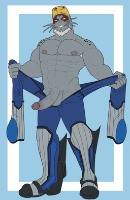 abs anthro armpit_hair balls beard body_hair boots clothed clothing erection eyewear facial_hair footwear genitals glans goggles looking_at_viewer male muscular muscular_male navel partially_clothed pecs penis shoes simple_background smile smiling_at_viewer solo superhero superhero_costume undressing undressing_self vein veiny_penis wetsuit whiskers red_robot my_hero_academia selkie_(my_hero_academia) aquatic humanoid mammal pinniped seal absurd_res hi_res
