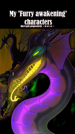 black_body black_scales evil_grin female feral glowing glowing_eyes glowing_tongue green_eyes head_horn horn long_neck looking_at_viewer multicolored_body multicolored_scales open_mouth purple_body purple_scales quadruped scales screencap screencap_background smile smiling_at_viewer solo text tongue tongue_out two_tone_body two_tone_scales white_text yellow_tongue maystrine disney european_mythology mythology sleeping_beauty_(1959) maleficent dragon mythological_creature mythological_scalie scalie western_dragon 2023 9:16 artist_name colored digital_drawing_(artwork) digital_media_(artwork) digital_painting_(artwork) english_text headshot_portrait hi_res meme painting_(artwork) portrait shaded