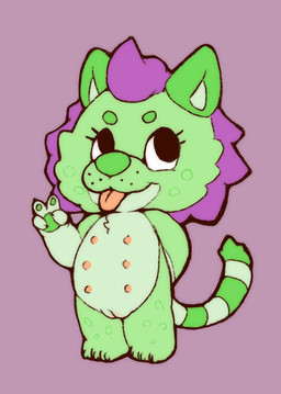 6_nipples age_regression ambiguous_gender anthro bleh blep blush body_blush casual_nudity eyebrows eyelashes feline_tail female flat_chested fluffy fluffy_chest front_view fur genitals gesture green_body green_ears green_fur green_pawpads green_vulva hair hand_gesture lime_fur loli long_tail markings messy_hair multi_nipple nails nipples nude pawpads pink_nipples pink_tongue plump_labia purple_hair solo spots standing striped_markings striped_tail stripes tail tail_markings tongue tongue_out v_sign vulva vulva_blush whisker_markings whisker_spots young young_anthro momiji-kun felid feline leopard mammal pantherine snow_leopard full-length_portrait hi_res portrait trans_(lore)