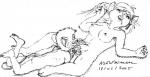 anthro breasts cunnilingus duo female fingering fur genitals male nipples nude oral pussy sex vaginal young young_anthro asthexiancal cynthia_(david_siegl) frederic_(david_siegl) mammal mouse murid murine rat rodent black_and_white monochrome incest_(lore) mother_(lore) parent_(lore)