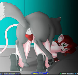 all_fours animal_genitalia animal_penis anus bestiality breasts canine_genitalia canine_penis doggystyle duo female female_on_feral female_penetrated feral feral_penetrating feral_penetrating_humanoid from_behind_position fur genitals humanoid_on_feral humanoid_penetrated interspecies knot male male/female male_on_humanoid male_penetrating male_penetrating_female nude penetration penile penile_penetration penis penis_in_vagina sex tail thin_tail vaginal vaginal_penetration vulva wavy_tail urielmanx7 spacescape_(game) mitsuko_(spacescape) animal_humanoid canid canine canis cat_humanoid felid felid_humanoid feline feline_humanoid humanoid mammal mammal_humanoid wolf 2019 digital_media_(artwork) hi_res signature