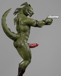 aiming_gun anthro big_muscles big_penis biped erection genitals green_body green_scales humanoid_genitalia humanoid_penis looking_at_viewer male muscular muscular_anthro muscular_male penis scales solo standing vein veiny_penis mcfizzyd_(nuthead101) n7legion epic_games fortnite hybrid_(fortnite) lizard reptile scalie 2024 3d_(artwork) digital_media_(artwork) hi_res