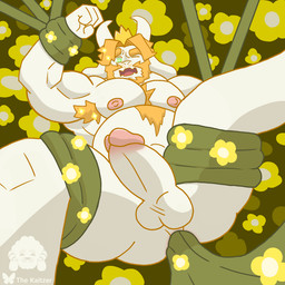 anal anthro armpit_hair balls barazoku bdsm beard biceps body_hair bondage bound chest_hair circumcised facial_hair flower genitals horn male musclegut muscular nipples pecs penetration penis plant resisting solo tentacle_penetration tentacles vines the_kaitzer deltarune undertale undertale_(series) asgore_dreemurr boss_monster_(undertale) bovid caprine goat mammal 1:1 hi_res