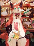 alcohol animal_genitalia animal_penis anthro bag balls bar bartender bell beverage big_penis bodily_fluids bottle bow_tie canine_genitalia canine_penis claws container cum cum_in_a_cup cum_in_beverage cum_in_container cum_on_face cumshot cup curvy_figure drooling ejaculation erection fur genital_fluids genitals glans glass glass_bottle glass_container glass_cup group hands-free holding_beverage holding_bottle holding_container holding_cup holding_money holding_object humanoid_genitalia humanoid_penis inside kemono legband licking licking_lips licking_own_lips male male/male money nude orgasm penis pouring raised_finger raised_pinky saliva self_lick smile solo_focus standing sweat thick_thighs thighband tongue tongue_out tuft dr.kiyo ambiguous_species canid canine fox mammal 2025 absurd_res hi_res