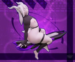 anthro big_butt butt clothing extreme_gear femboy fur horn male nipples nude solo tail thick_thighs white_body white_fur melongoat3d sega sonic_riders sonic_the_hedgehog_(series) undertale undertale_(series) asriel_dreemurr asriel_dreemurr_(god_form) boss_monster_(undertale) bovid caprine goat mammal 3d_(artwork) 6:5 absurd_res digital_media_(artwork) hi_res